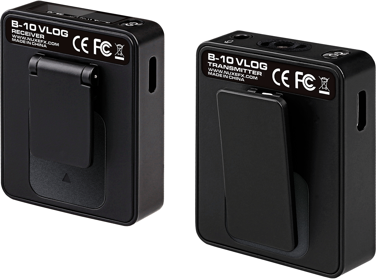 NUX B-10 Vlog Wireless Mikrofon System (2,4 GHz)