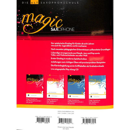 Magic Saxophone 1, Barbara Strack Hanisch, UE 36001