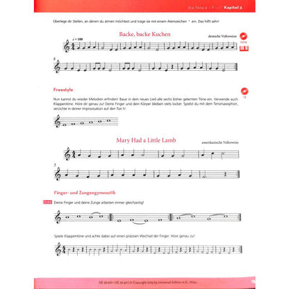 Magic Saxophone 1, Barbara Strack Hanisch, UE 36001