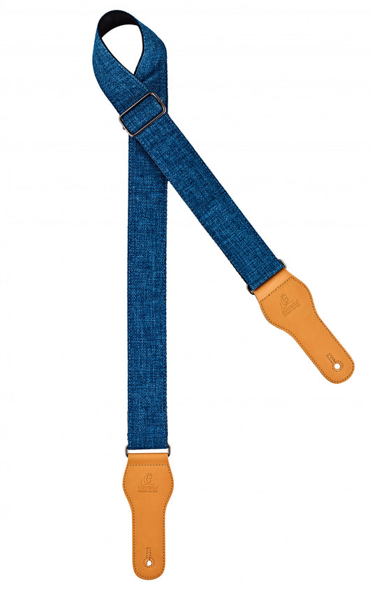 Gitarrengurt Ortega Cotton Blue OCS-270