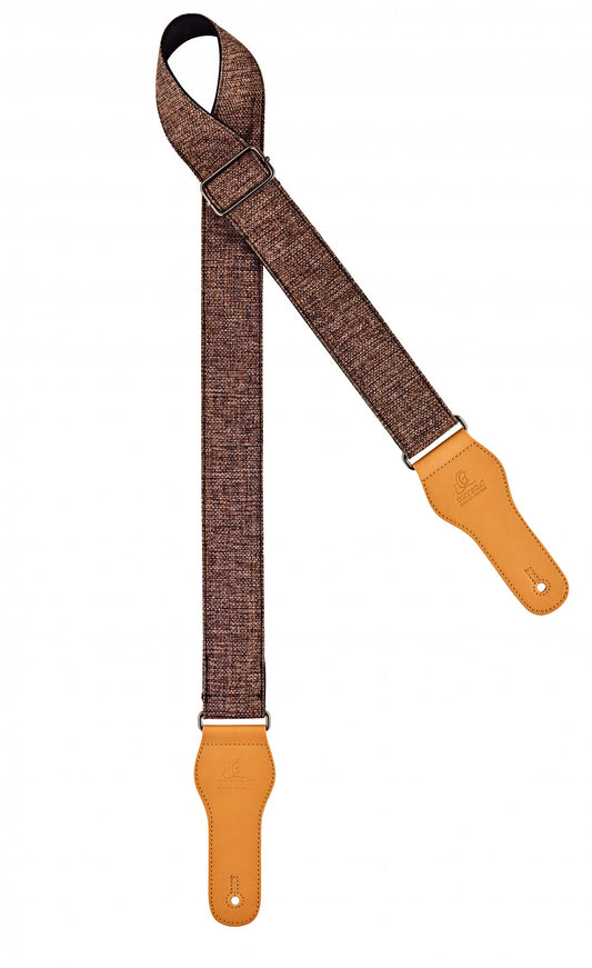Gitarrengurt Ortega Cotton Grey OCS-210