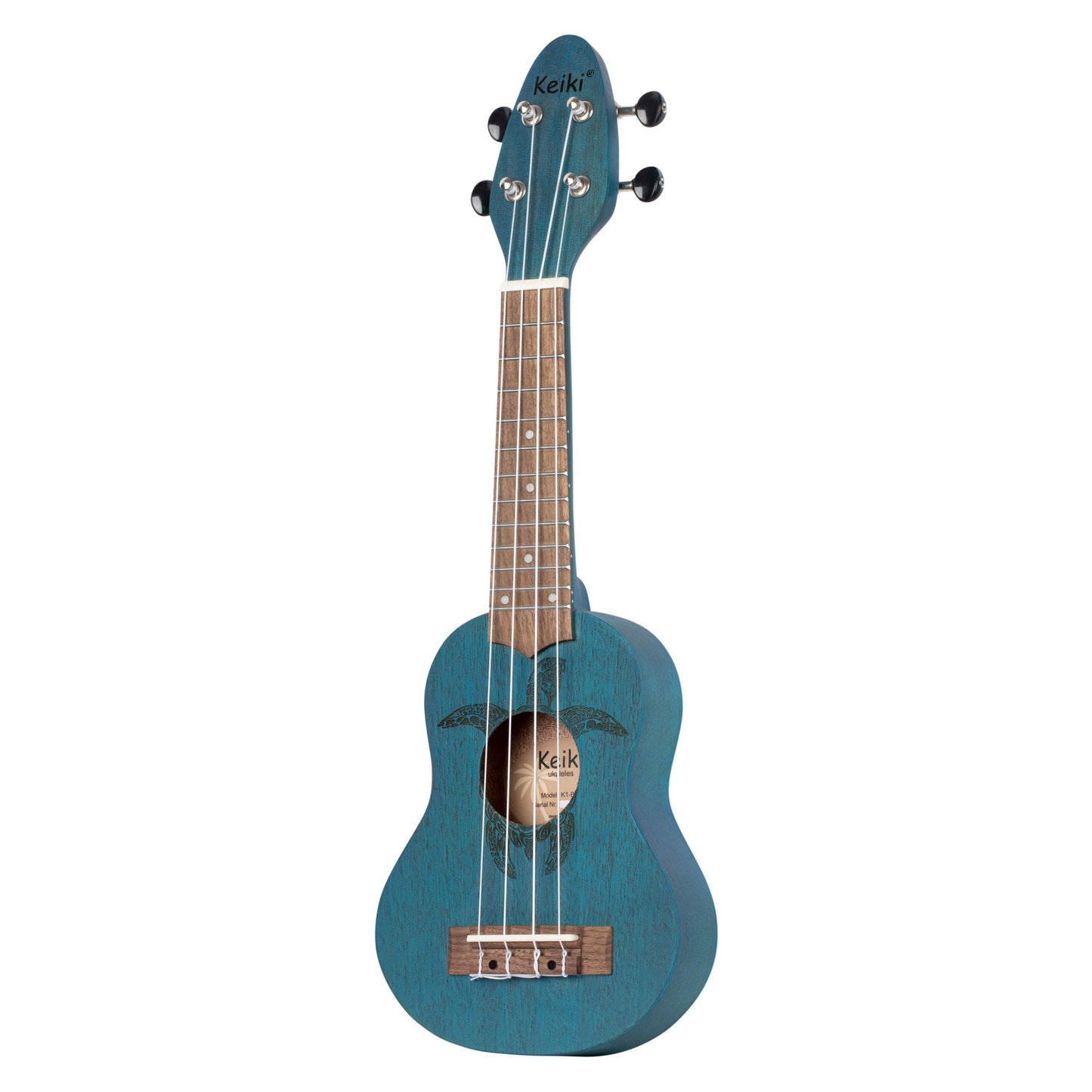 Keiki Ukulele Sopranino Ocean Blue Lefty K1-BL-L