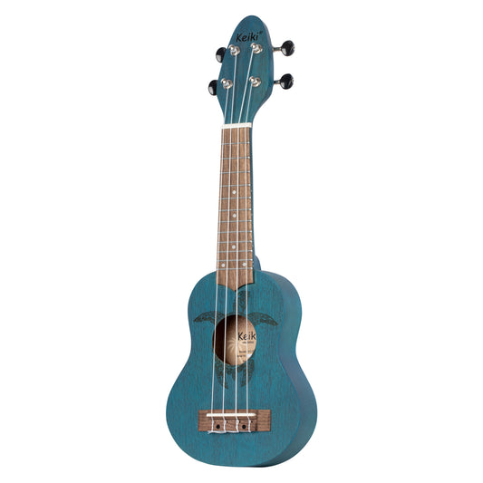 Keiki Ukulele Sopranino Ocean Blue Lefty K1-BL-L