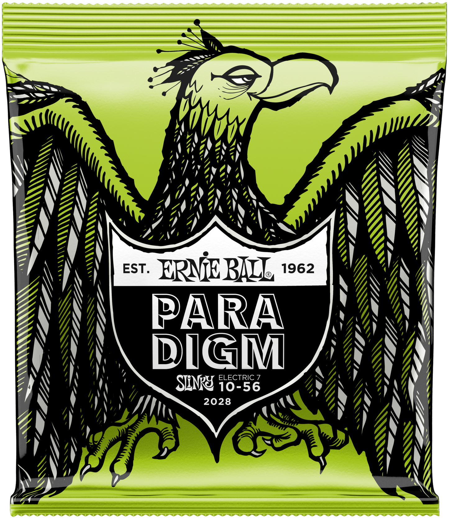 Ernie Saiten E-Git. 010-056 Slinky Paradigm 7-Saiter EB2028