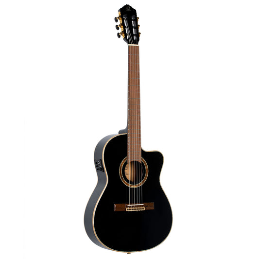 Konzert-Git. Ortega RCE138-T4BK Black