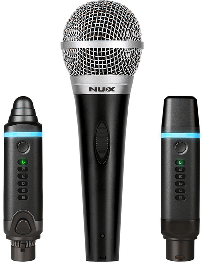 NUX Wireless-Bundle mit Micro - 2,4 GHz - 6 Kanal Funkmikrofonsystem