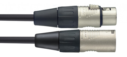 Mikrofonkabel XLR/XLR  1m STAGG NMC1R/REAN