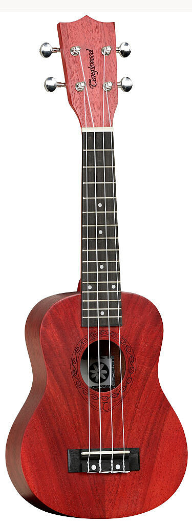 Tanglewood Ukulele Sopran  TWT-1TR Tiare Transparent Red Satin