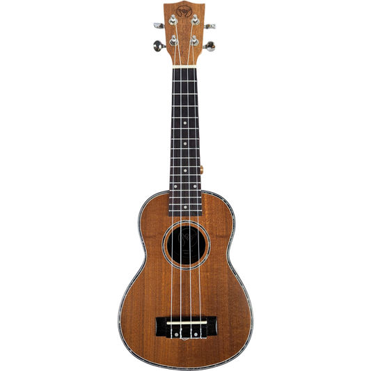 Shaka Sopran Ukulele Waveseeker Mahagoni inkl. Tasche