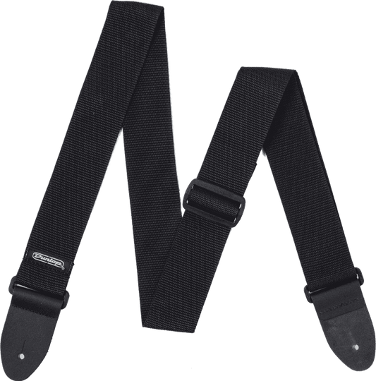 Dunlop Gitarrengurt Poly Black D07-01BK