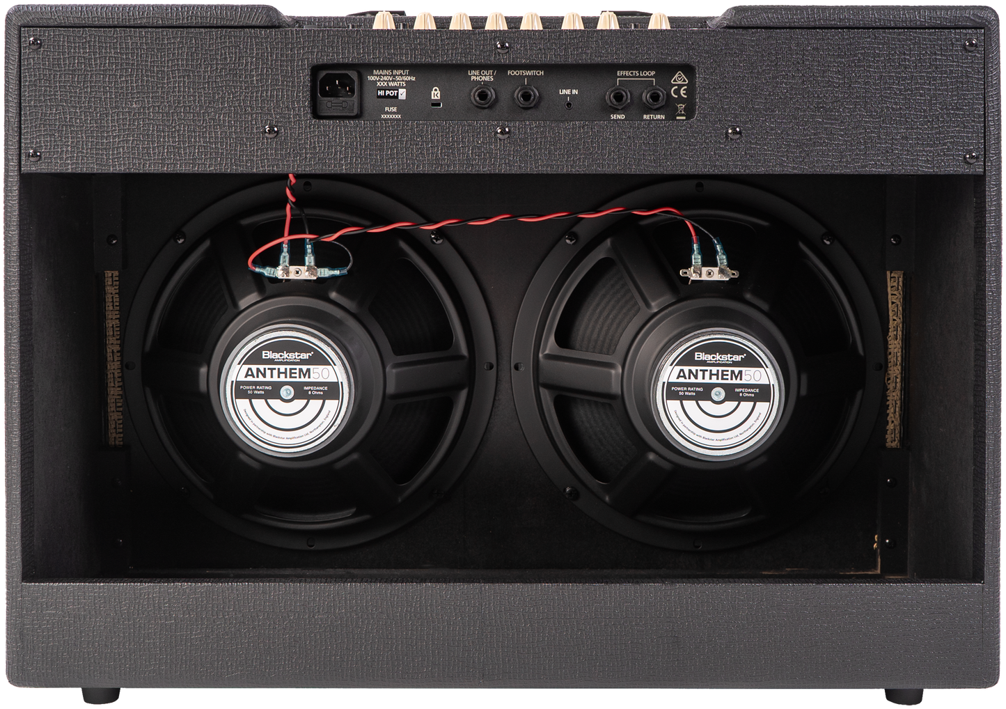 Blackstar Debut 100R, E-Gitarrencombo, 100W, 2x12", schwarz
