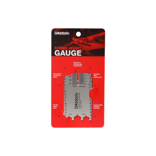 D'Addario String Height Gauge Saitenlage-Messgerät PW-SHG-01