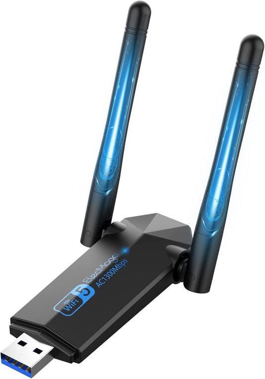 USB WLAN Stick, ElecMoga 1300Mbps USB 3.0